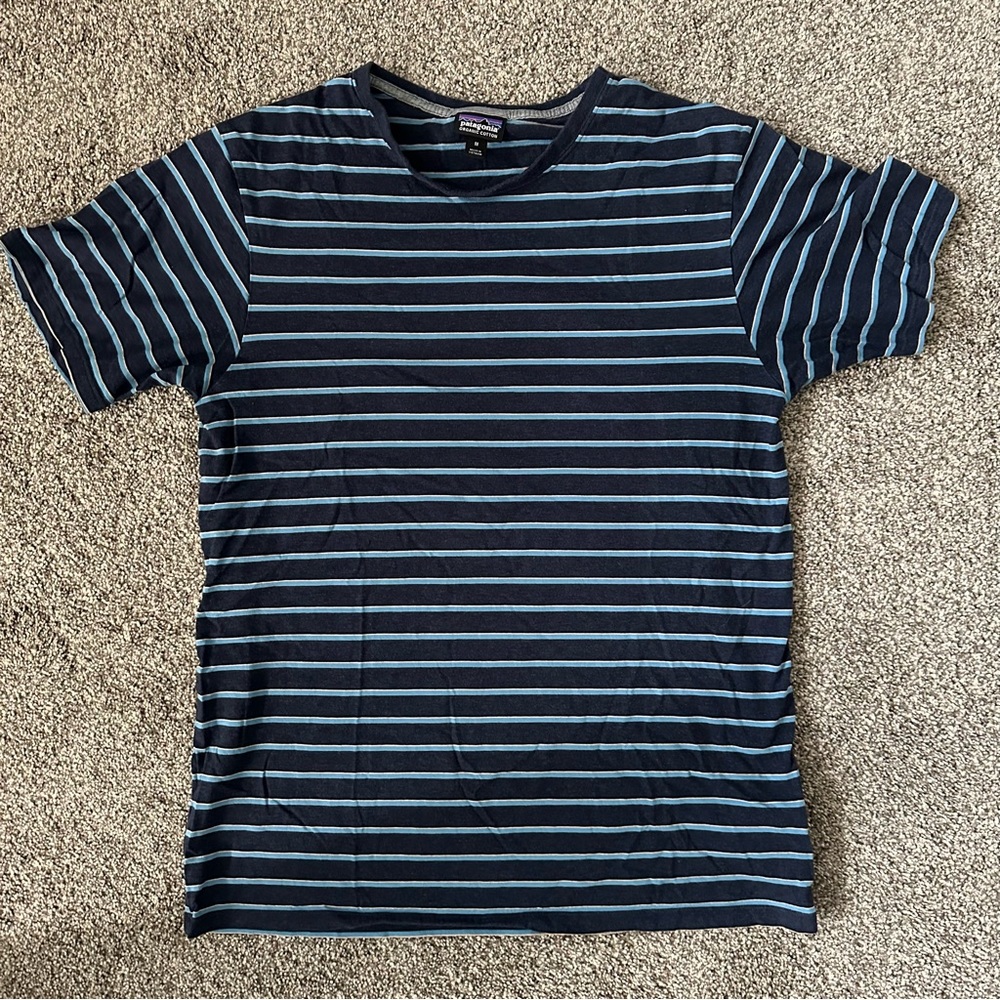 Patagonia - Organic Cotton Striped Tee